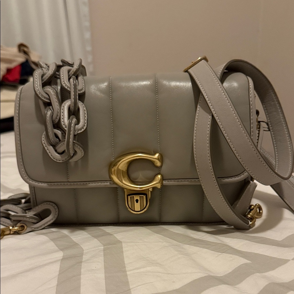 COACH Studio Bag with Quilting